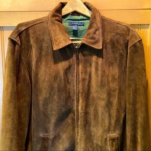 JCrew Mens Suede Jacket - Large